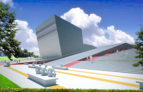 nabito architects: theater complex, frosinone, italy