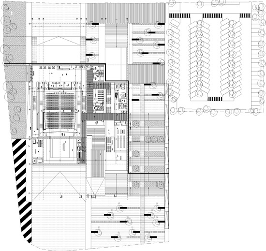 nabito architects: theater complex, frosinone, italy
