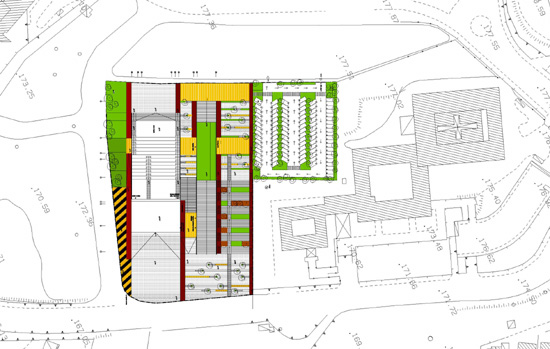nabito architects: theater complex, frosinone, italy