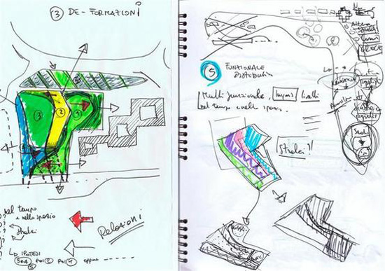 nabito architects: theater complex, frosinone, italy