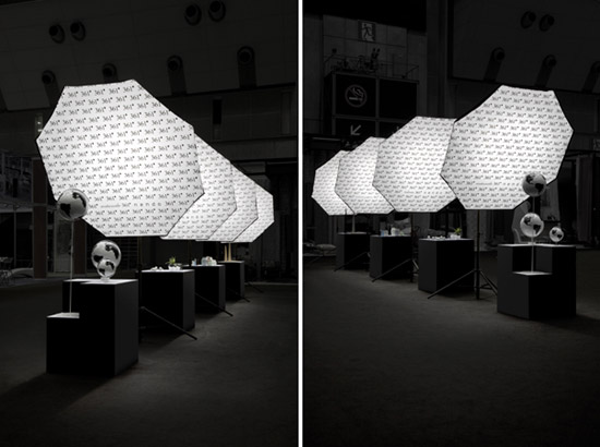 nendo: exhibition design for 361 degrees