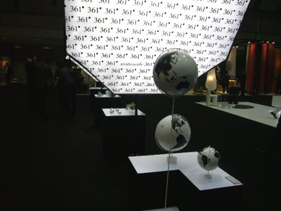 nendo: exhibition design for 361 degrees