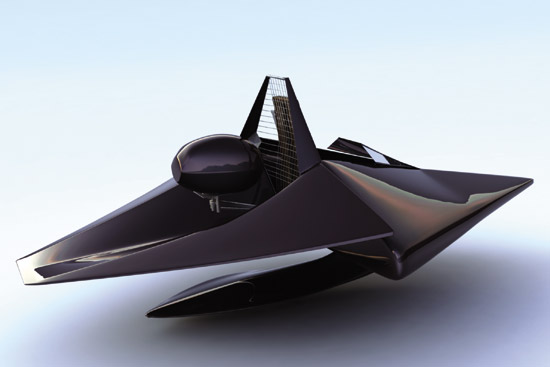 aguila design: 'breaking' marine vehicle