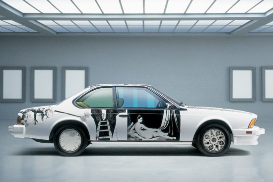 jeff koons announced for BMW's next art car