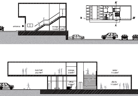 kotaro horiuchi: funeral hall, nagoya