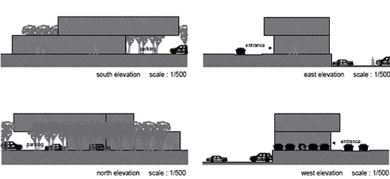 kotaro horiuchi: funeral hall, nagoya