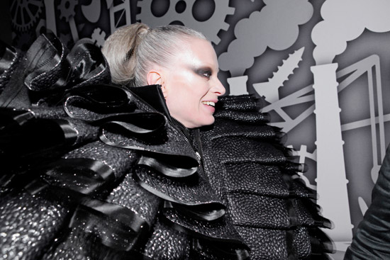 studio job: scenography for viktor & rolf's 'glamour factory'
