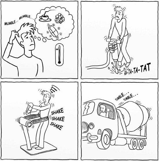 roberto giacomucci: maracas coffee shaker