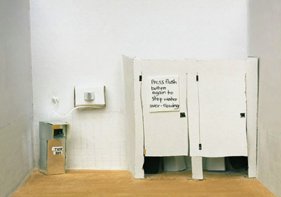 naomi white's cardboard scenery