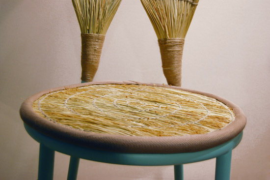 broom chair by giorgio biscaro