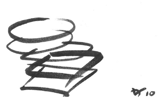 daniel liebeskind: torq chair and table