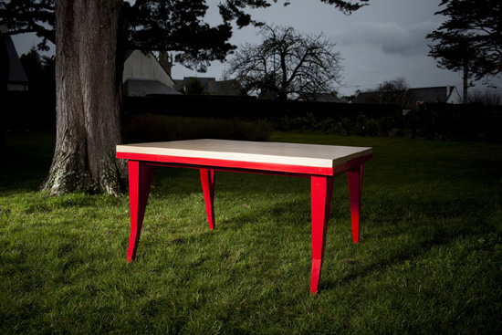 paul coudamy: table diptere