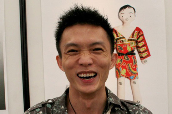 casey chen at tokyo designboom mart 2007