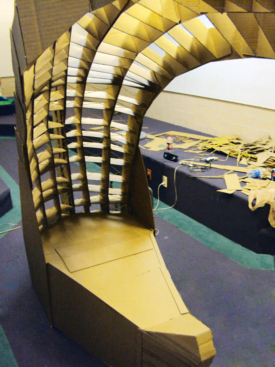 atelier RONIN: tidal wave chair