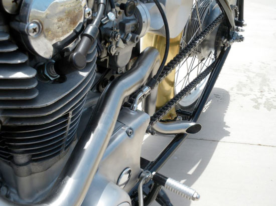 custom built yamaha xs650 motorcycle