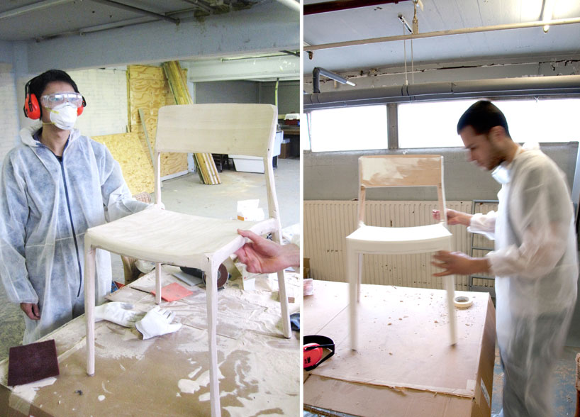 NL architects: OH NO skinny chair