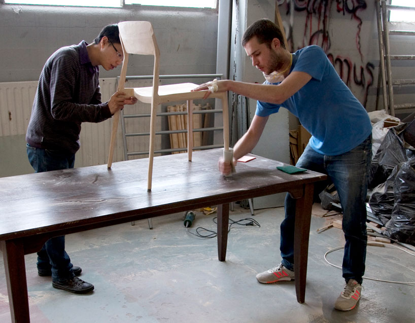 NL architects: OH NO skinny chair