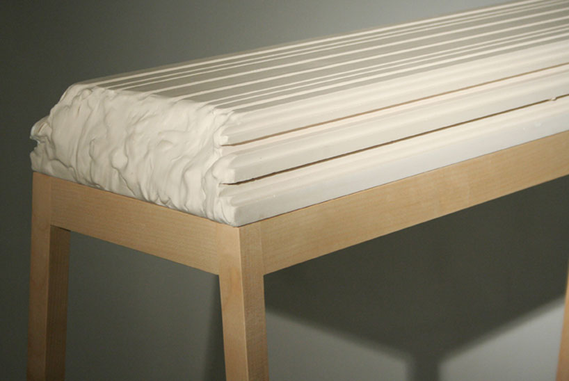 studio glithero: bench mould furniture