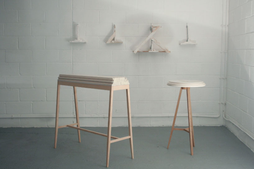 studio glithero: bench mould furniture