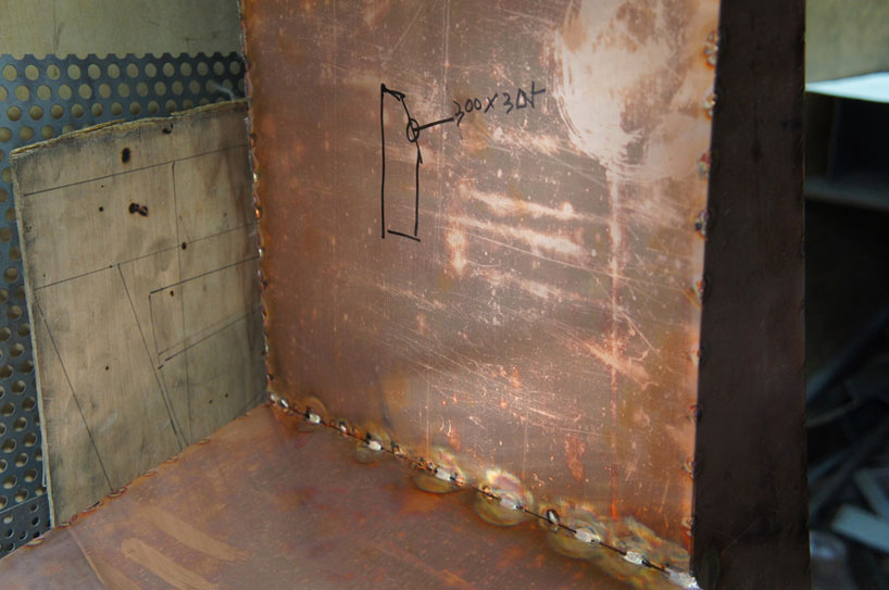 kwangho lee: enameled skin   copper series