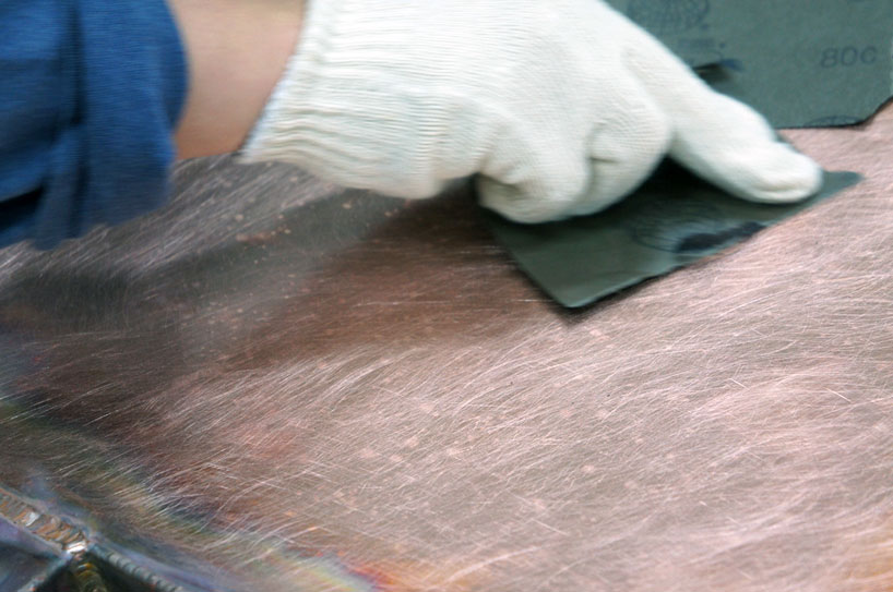 kwangho lee: enameled skin   copper series