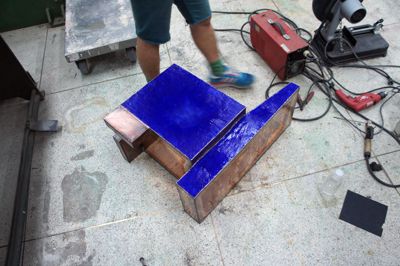 kwangho lee: enameled skin   copper series