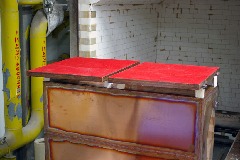 kwangho lee: enameled skin   copper series