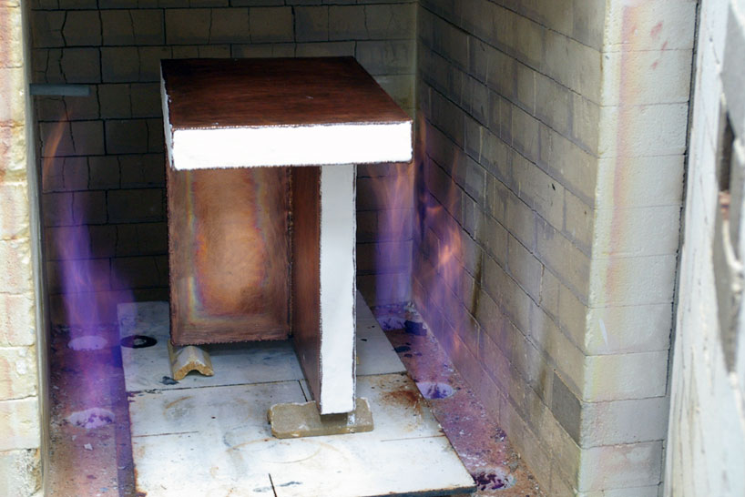 kwangho lee: enameled skin   copper series