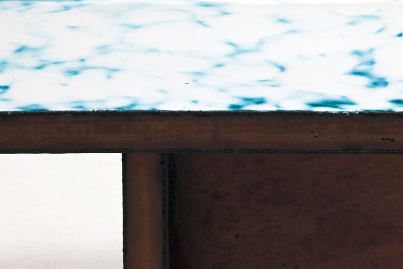 kwangho lee: enameled skin   copper series