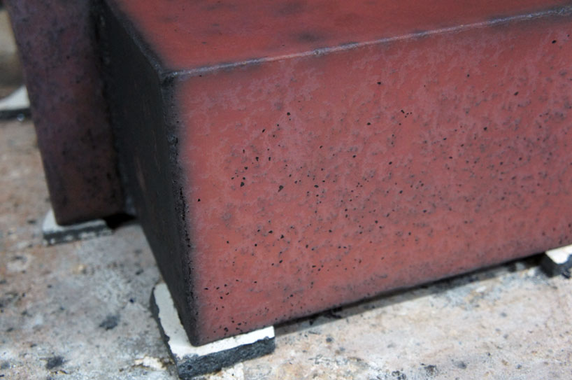 kwangho lee: enameled skin   copper series