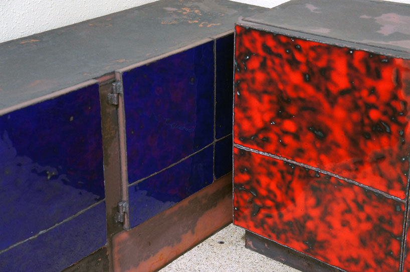 kwangho lee: enameled skin   copper series