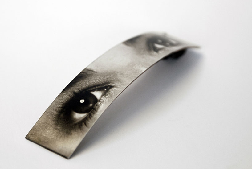 human since 1982: hair clip on hair