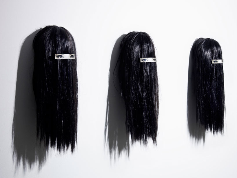 human since 1982: hair clip on hair