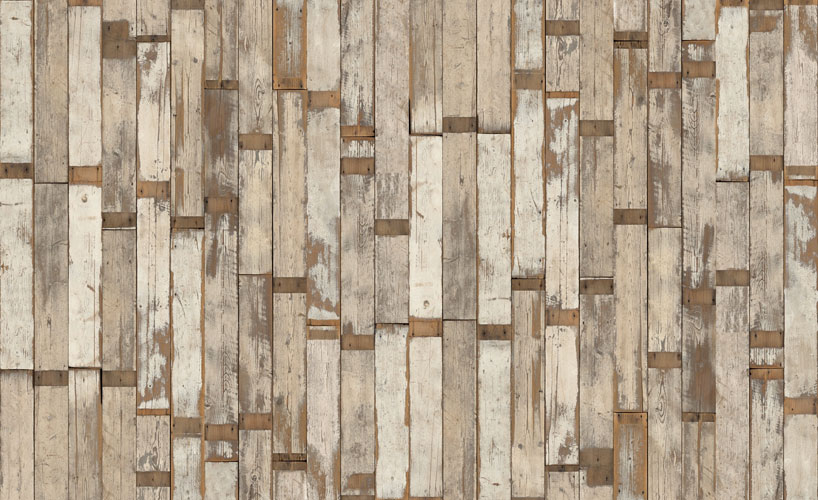 piet hein eek: scrapwood wallpaper