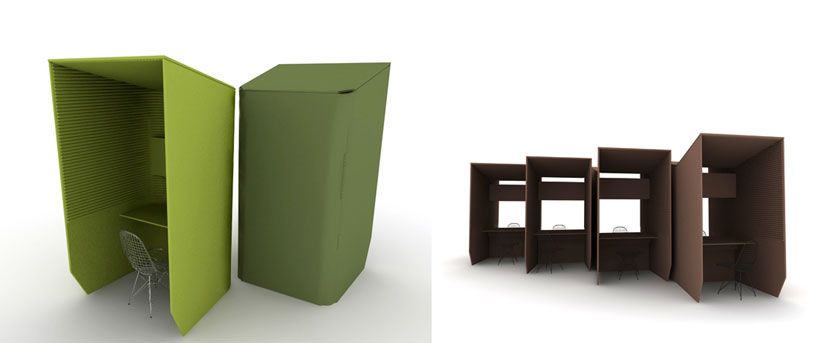 alain gilles: recycled PET micro architecture