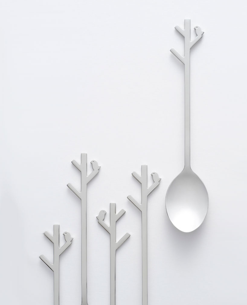nendo: forest spoon