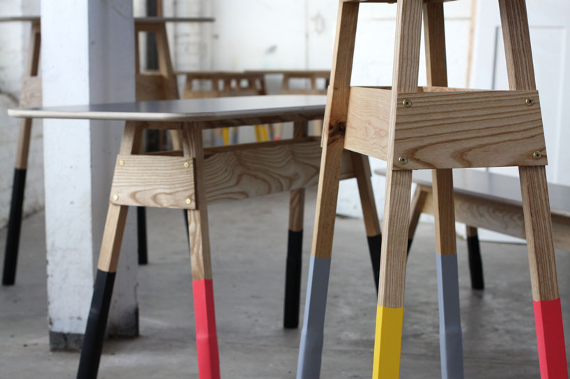 shai akram + andrew haythornthwaite: furniture landscape at queen of hoxton