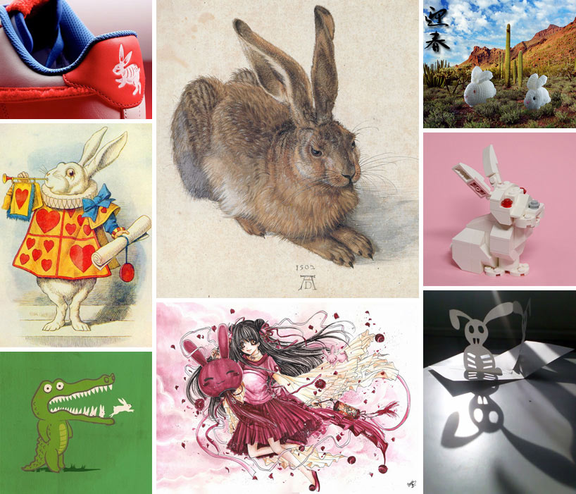 happy year of the rabbit, from designboom