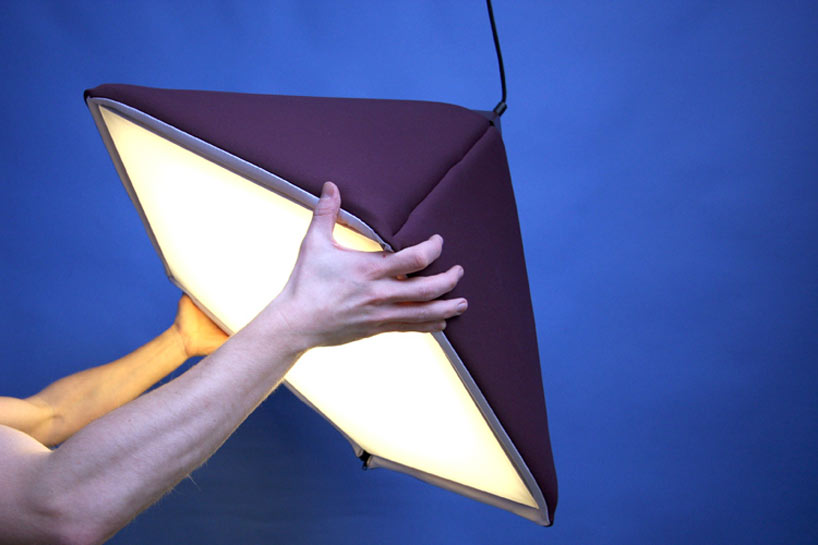 jonas wagell: industry upholstered lamp