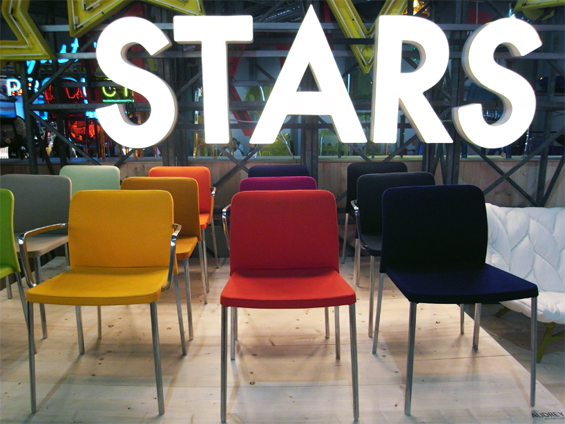 piero lissoni designs audrey chair for kartell