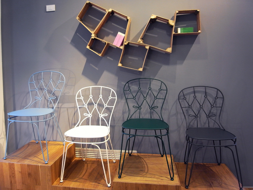 alessandra baldereschi delicately shapes fildefer furniture for skitsch
