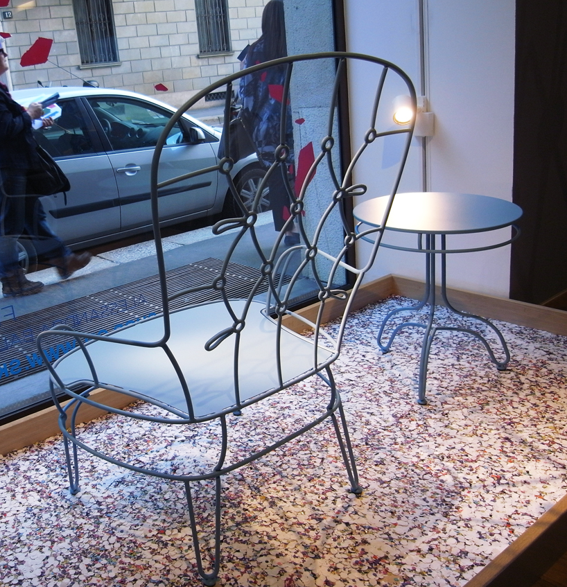 alessandra baldereschi delicately shapes fildefer furniture for skitsch