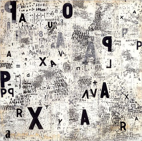 MoMA: 'tangled alphabets' le&oacute;n ferrari and mira schendel