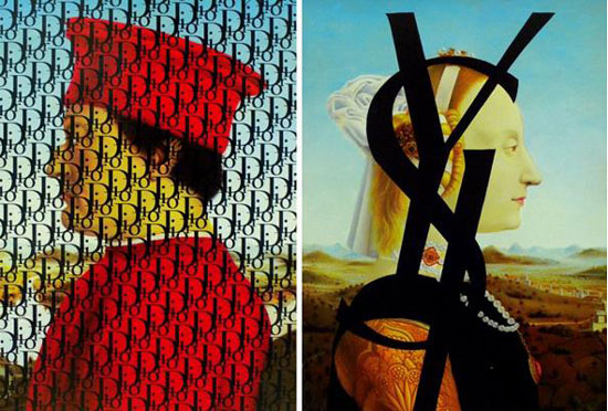 jean charles de castelbajac 'triumph of the sign' at paradise row