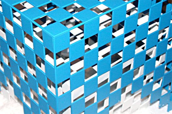 'pixel   nesting side table' by damian williamson