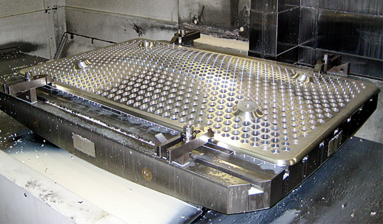 'colander' table by daniel rohr