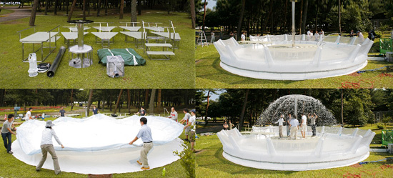 water domes by toshihiko suzuki and yuki sugihara