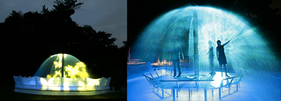 water domes by toshihiko suzuki and yuki sugihara