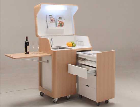 'kenchikukagu' foldable rooms by toshihiko suzuki of atelier OPA