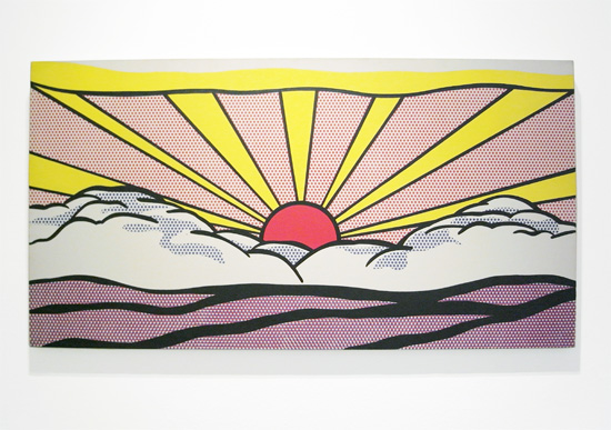 roy lichtenstein's meditation on art